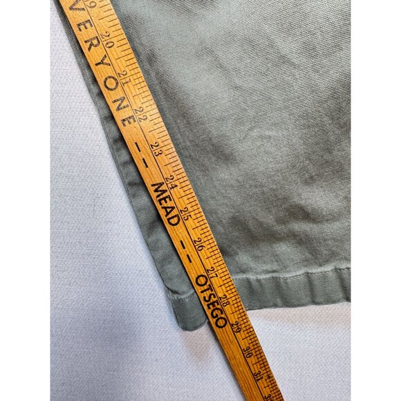 L.L. Bean Natural Fit Cargo Pants Mens 38x29 Khaki Green Casual Straight Stretch - Picture 8 of 13